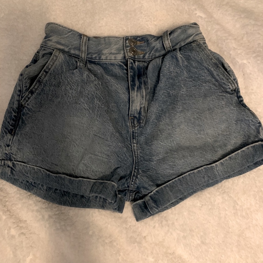 Mom jean shorts